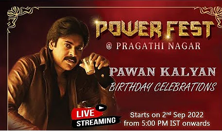 Pawan Kalyan Birthday Celebrations Live || Power Fest || Mana Voice