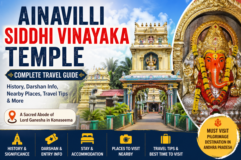 Ainavilli Siddhi Vinayaka Temple – Complete Travel Guide & Darshan Info
