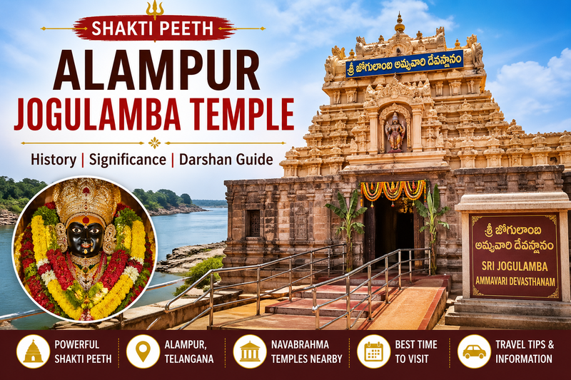 Alampur Jogulamba Temple (Shakti Peeth) – Complete Travel & Darshan Guide