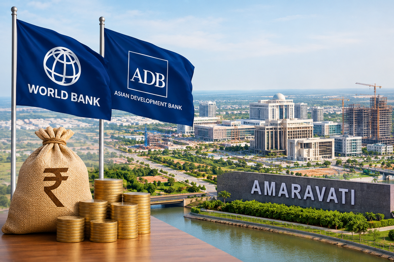 World Bank, ADB Back ₹15,000 Crore Loan Proposal for Amaravati