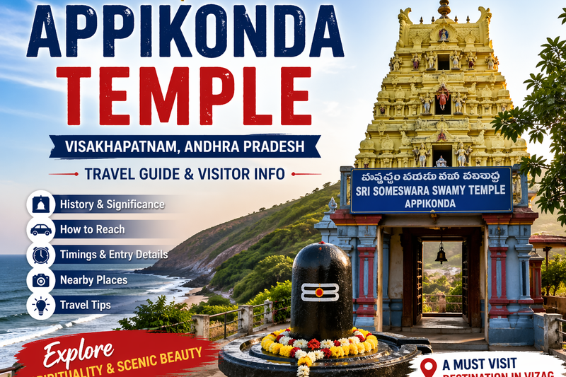 Appikonda Temple Visakhapatnam – Complete Travel Guide & Visitor Info