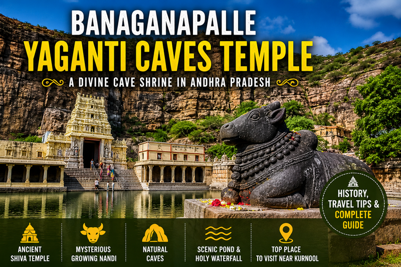 Banaganapalle Yaganti Caves Temple – A Divine Cave Shrine in Andhra Pradesh