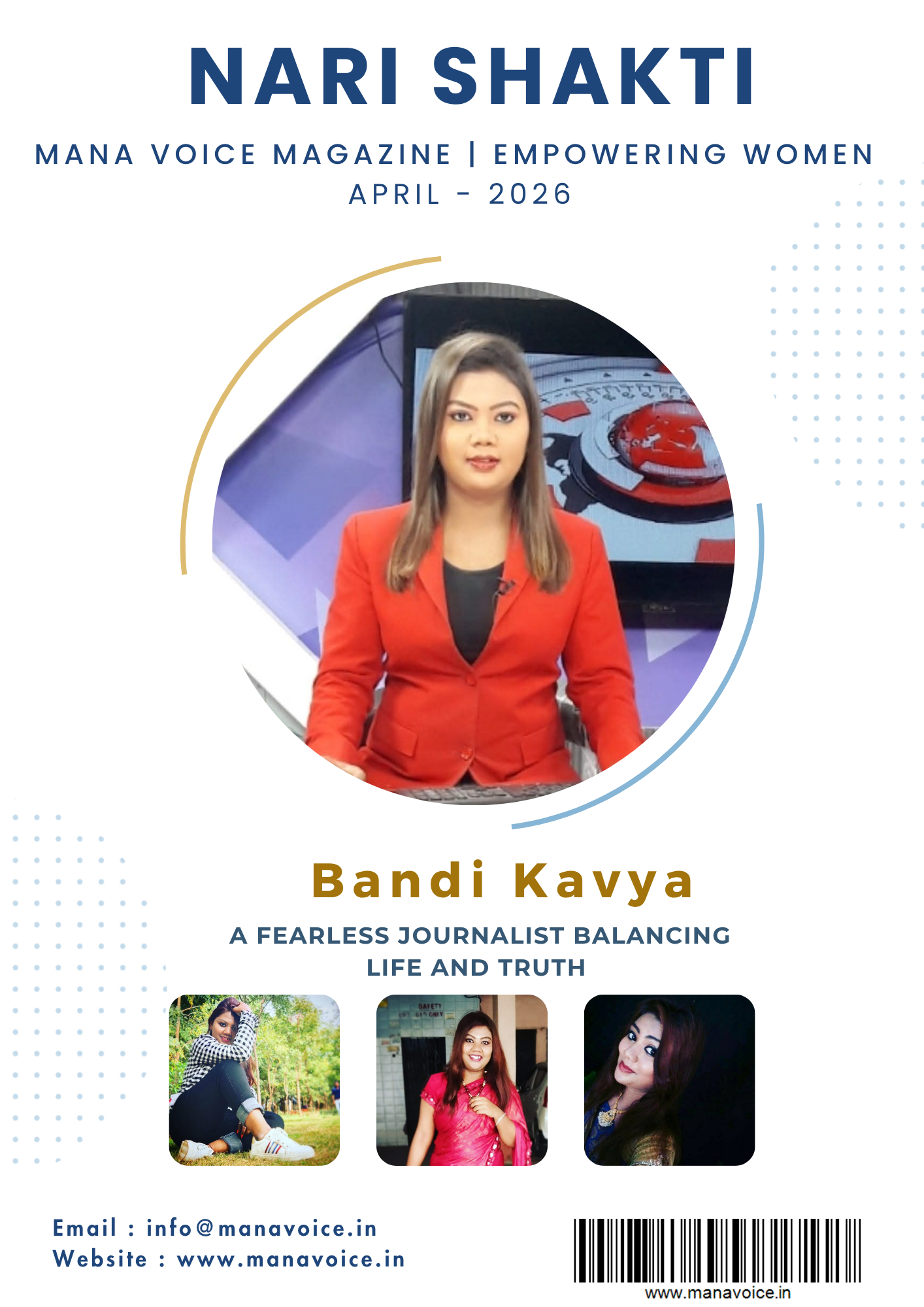 Nari Shakti – Success Story: Bandi Kavya | A Fearless Journalist Balancing Life and Truth | Nari Shakti - Empowering Women