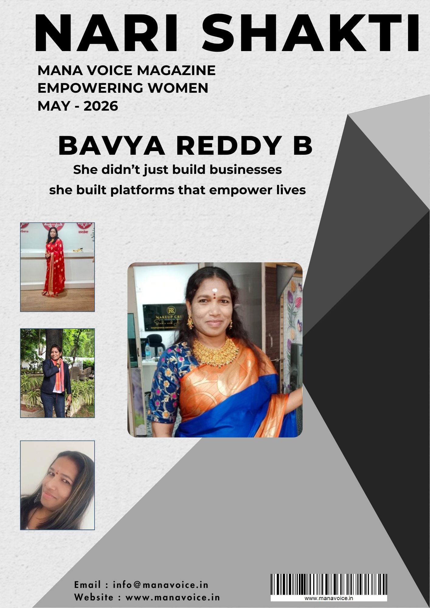 Nari Shakti – Success Story: Bavya Reddy B | Where Power Meets Purpose | Nari Shakti - Empowering Women