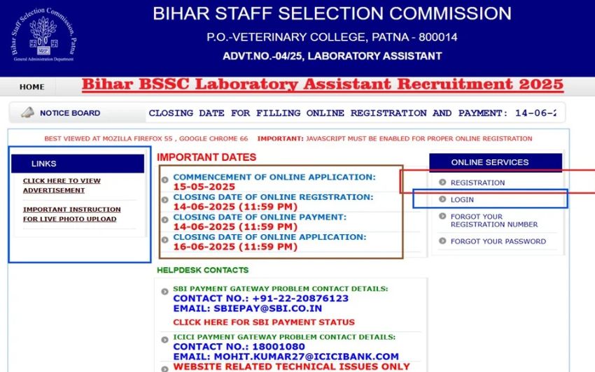 BSSC Office Attendant Recruitment 2025: Apply Online for 3,727 Vacancies