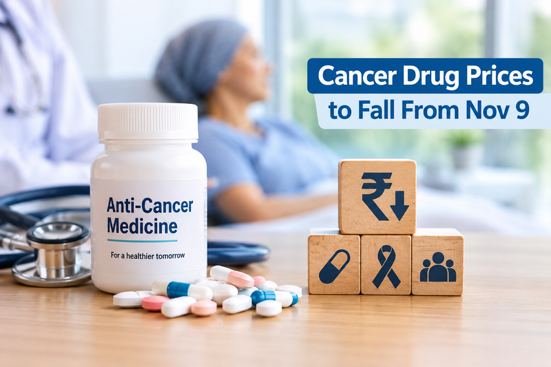 Cancer Drug Prices to Change for 137 Medicines From November 9