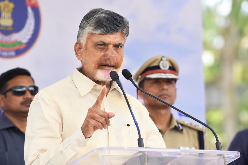 Chandrababu Naidu Warns Rowdies, Social Media Abusers