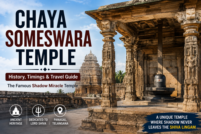Chaya Someswara Temple – A Unique Shadow Miracle Temple in Telangana