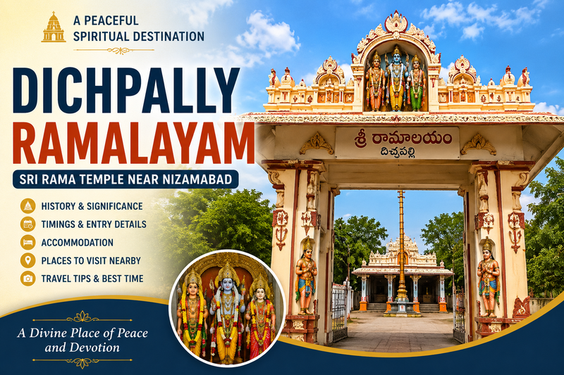Dichpally Ramalayam – Peaceful Sri Rama Temple Near Nizamabad