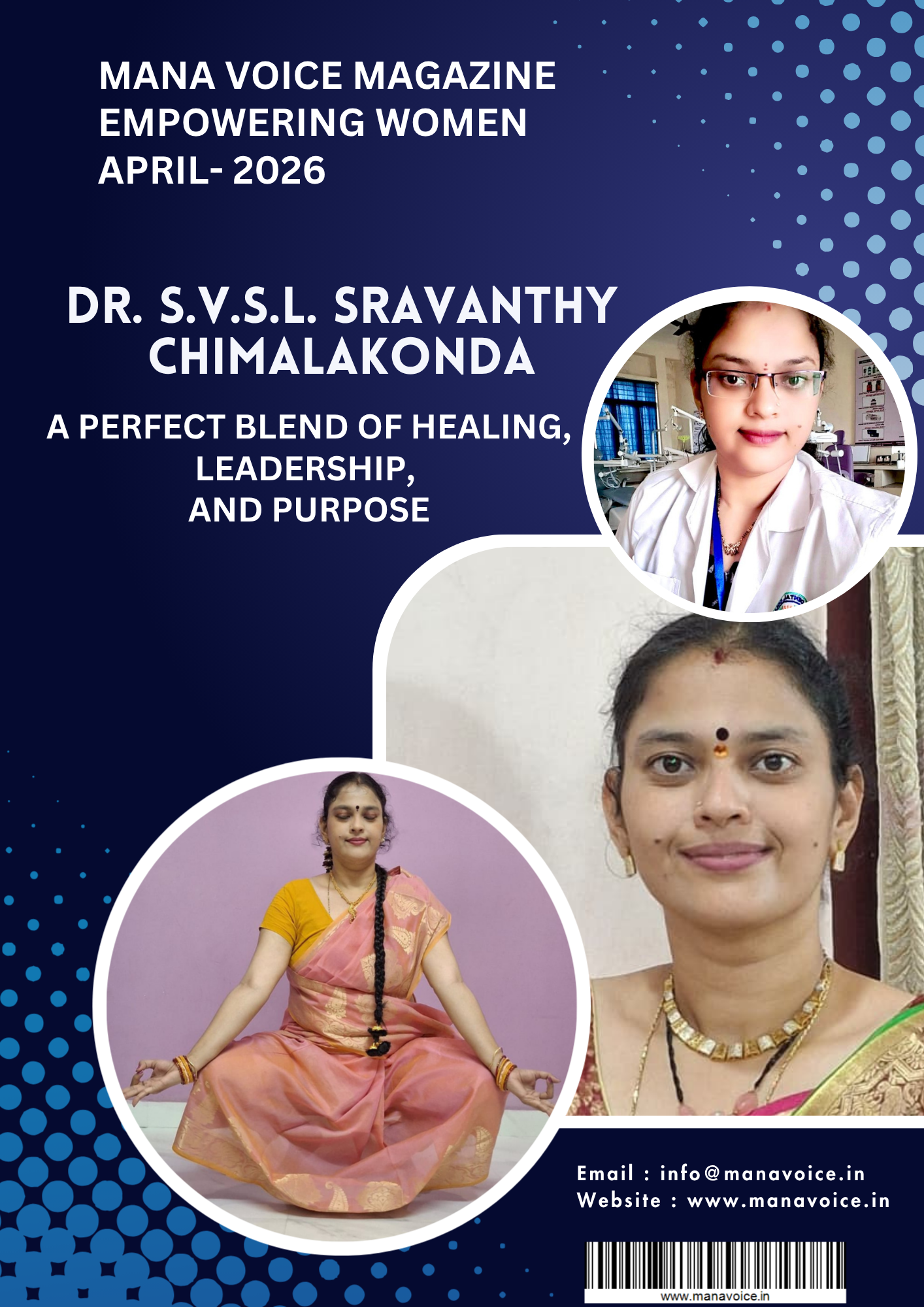 Dr. S.V.S.L. Sravanthy Chimalakonda – A Perfect Blend of Healing, Leadership, and Purpose  | Nari Shakti - Empowering Women