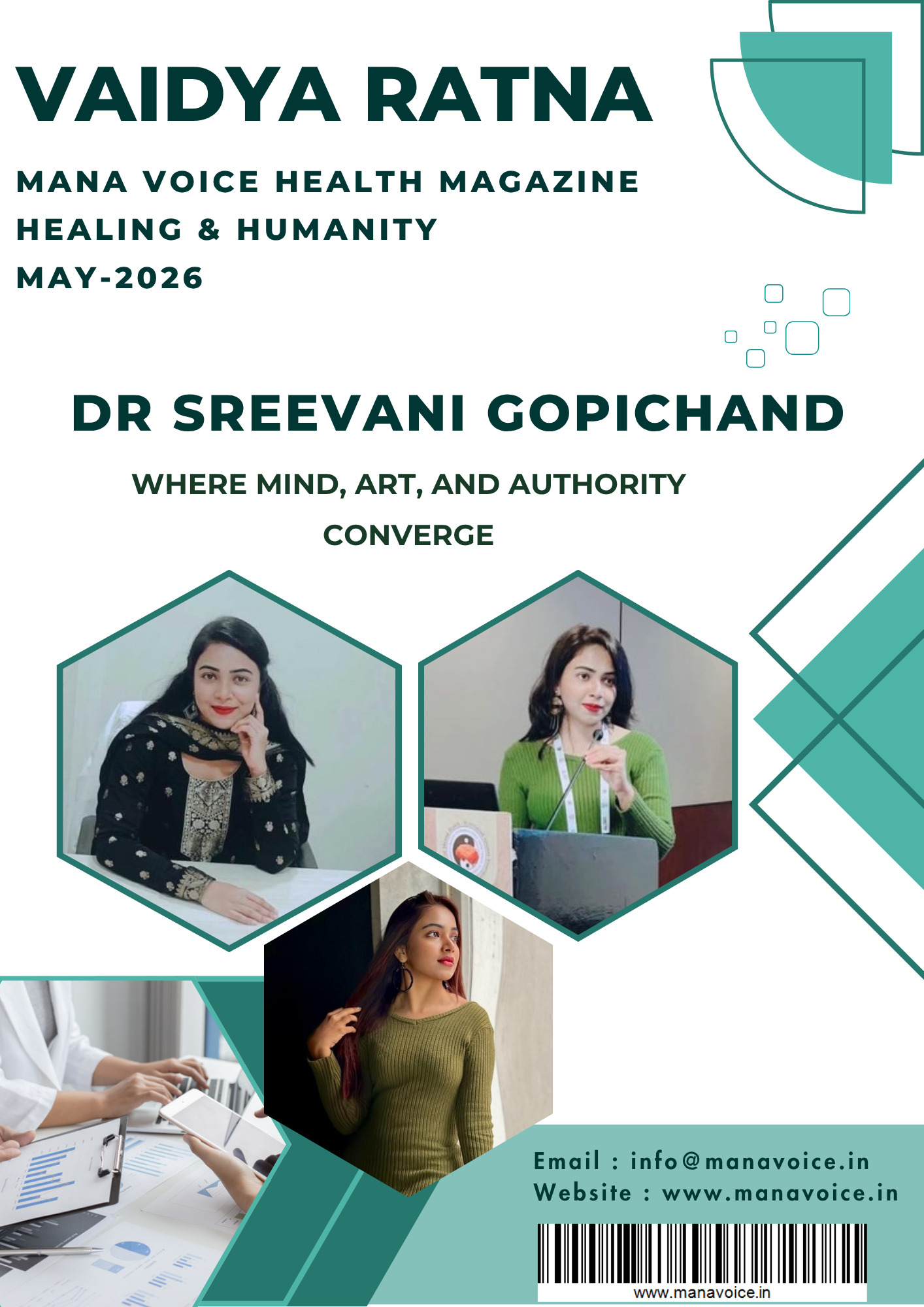 Dr. Sreevani Gopichand – Where Mind, Art, and Authority Converge | VAIDYA RATNA – HEALING & HUMANITY