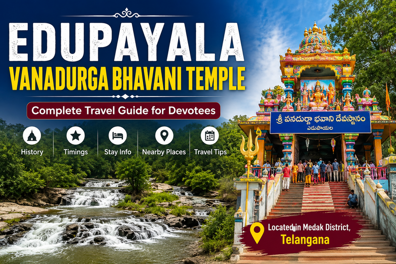 Edupayala Vanadurga Bhavani Temple – Complete Travel Guide for Devotees