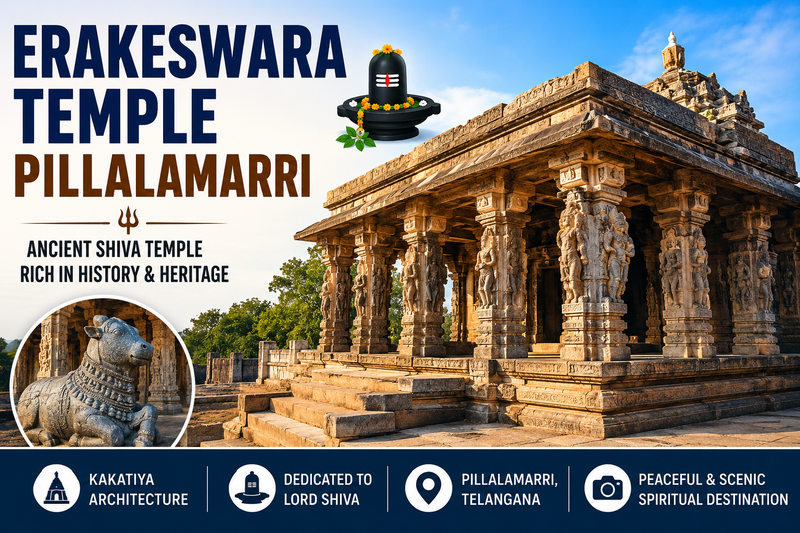 Erakeswara Temple Pillalamarri – Ancient Shiva Temple Near Suryapet