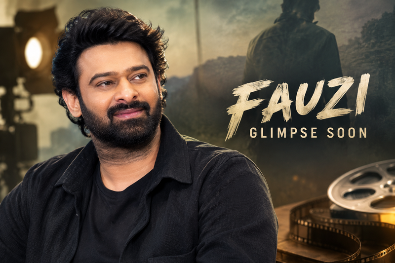 Fauzi Birthday Update Prabhas Glimpse to Reveal Film Story