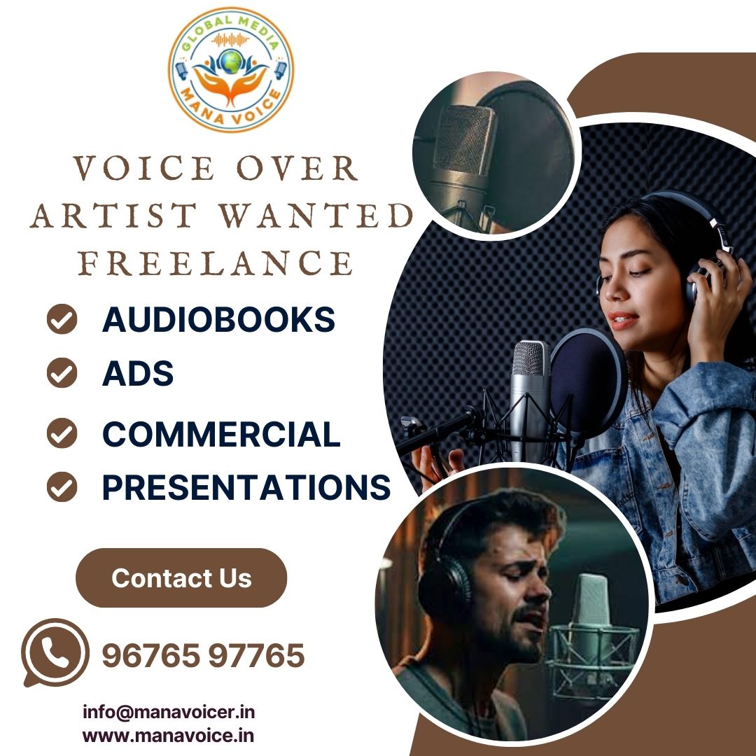 Freelance Voice Over Artists Wanted – Join Mana Voice Today!
