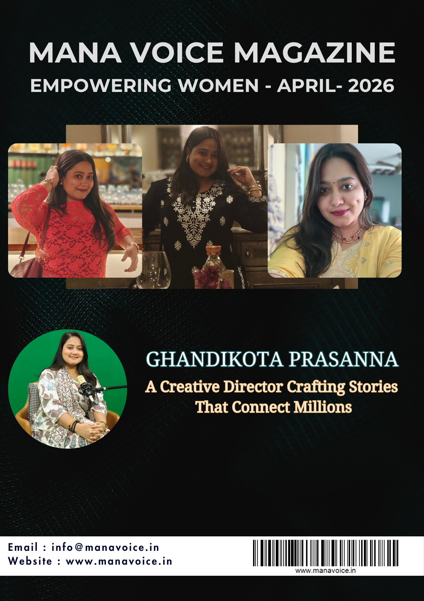 Nari Shakti – Success Story: Ghandikota Prasanna | A Creative Director Crafting Stories That Connect Millions  | Nari Shakti - Empowering Women