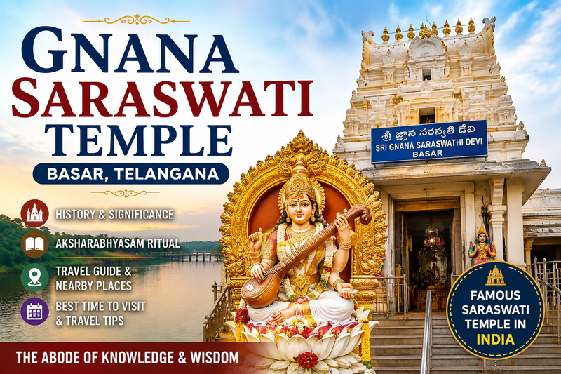 Gnana Saraswati Temple Basar – Famous Saraswati Devi Temple in Telangana