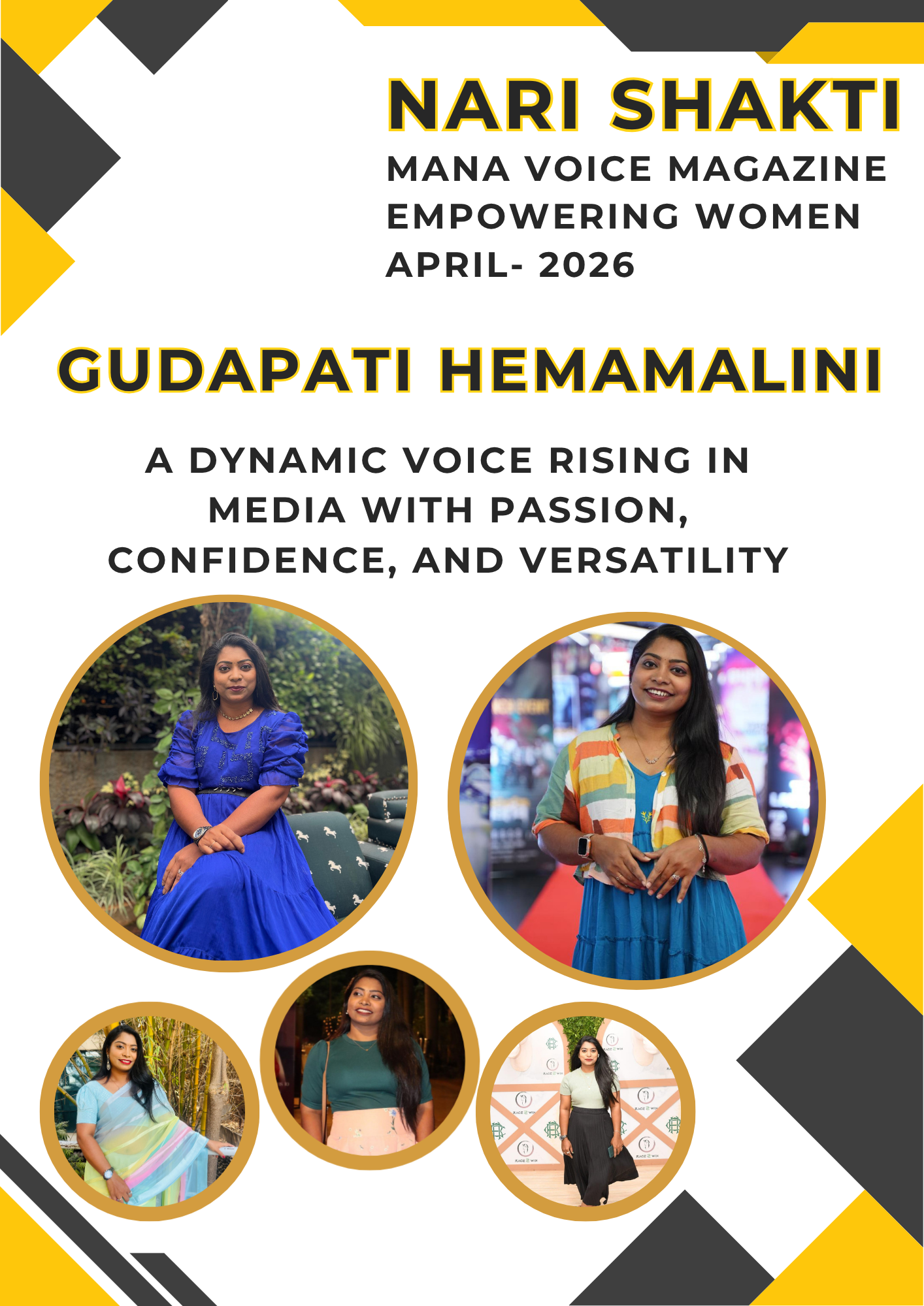 Gudapati Hemamalini – A Dynamic Voice Rising in Media with Passion, Confidence, and Versatility | Nari Shakti - Empowering Women