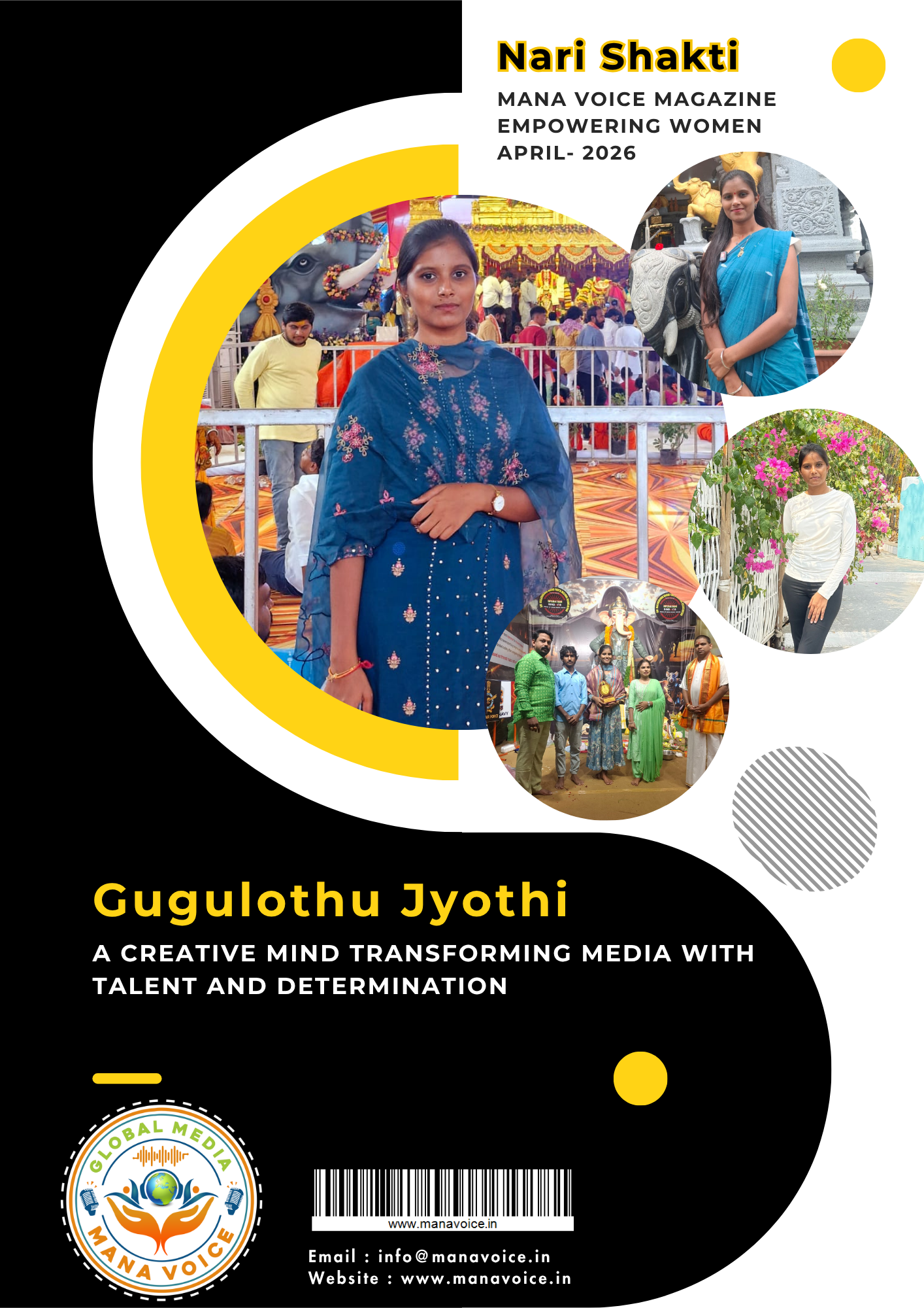 Gugulothu Jyothi – A Creative Mind Transforming Media with Talent and Determination  | Nari Shakti - Empowering Women