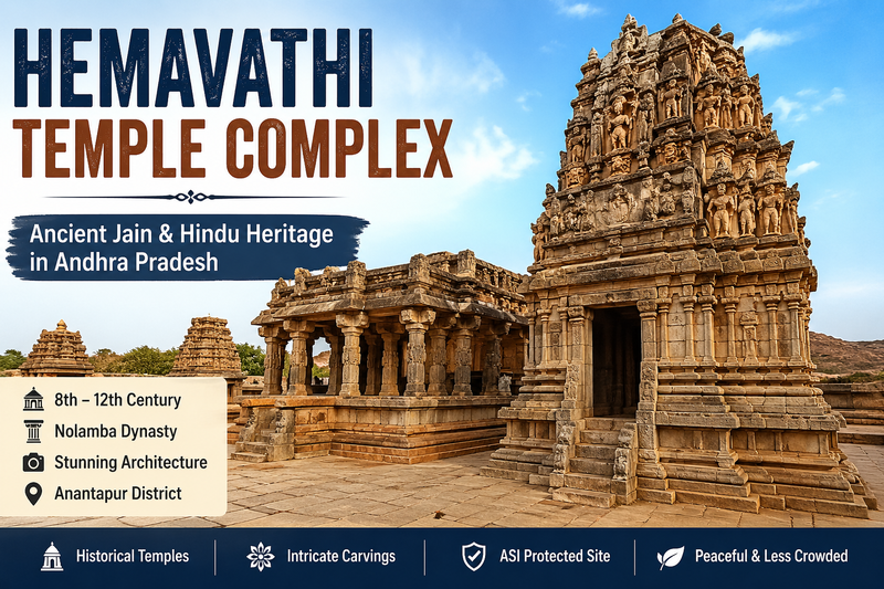 Hemavathi Temple Complex: Ancient Jain & Hindu Heritage in Andhra Pradesh