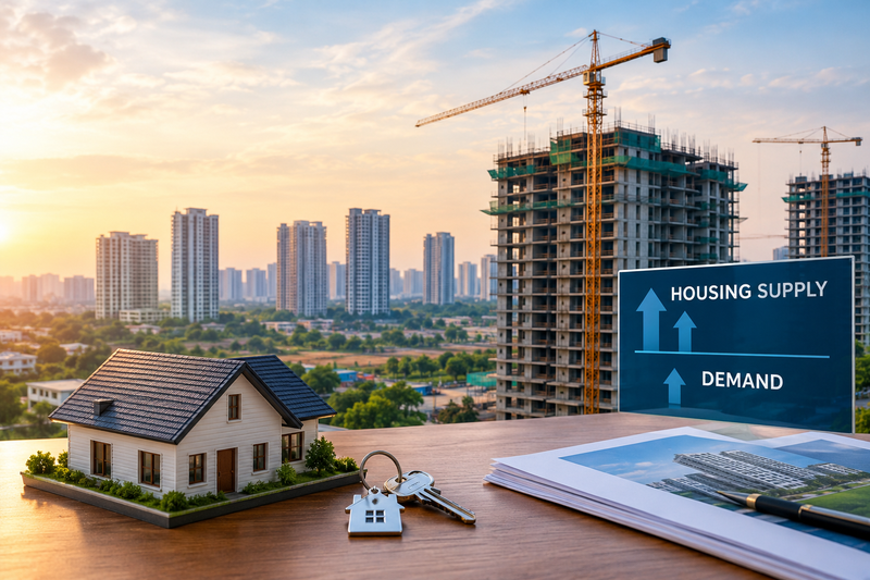 Hyderabad Housing Inventory Hits Record High as New Launches Surge