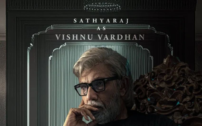 ధనుష్‌ చిత్రం ‘ఇడ్లీ కడై’ లో విష్ణు వర్ధన్ పాత్రలో సత్యరాజ్