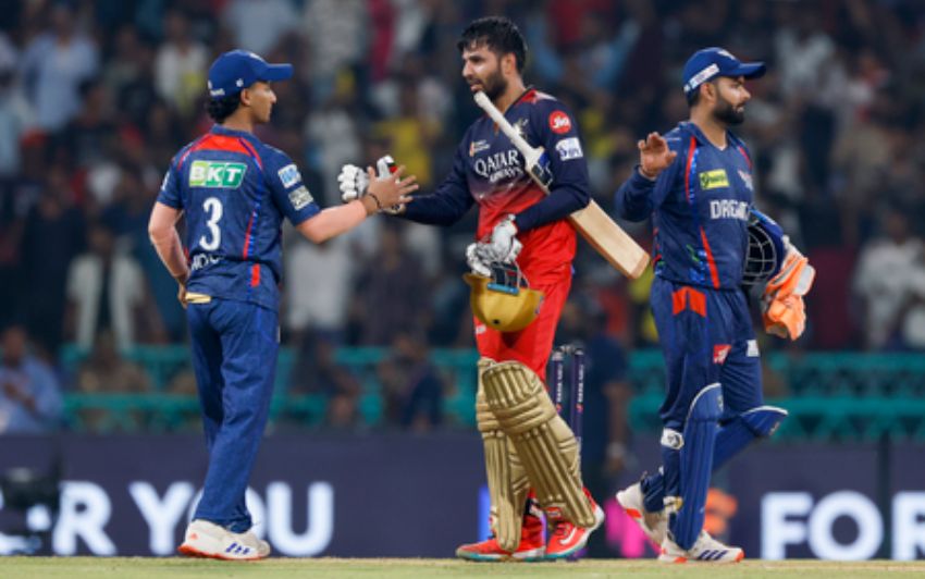 IPL 2025: Jitesh Sharma Scores 85 to Outshine Pant as RCB Beats LSG, Secures Second Spot
