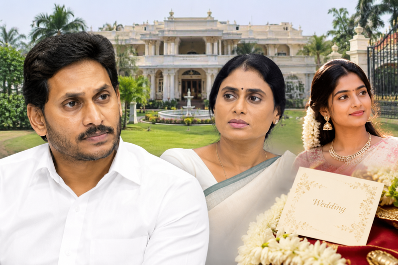 Jagan Yelahanka Palace Wedding Row Sharmila’s Daughter’s Marriage