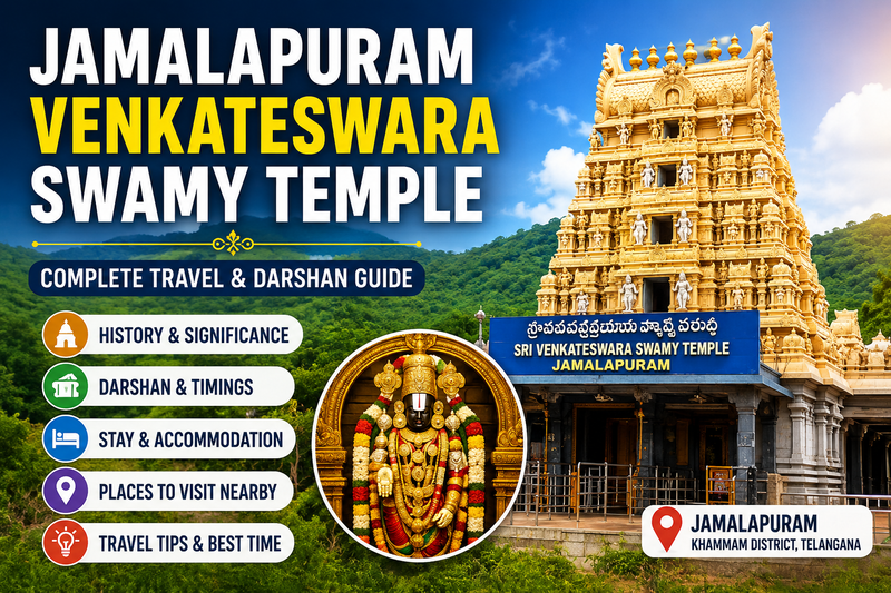 Jamalapuram Venkateswara Swamy Temple – Complete Travel & Darshan Guide