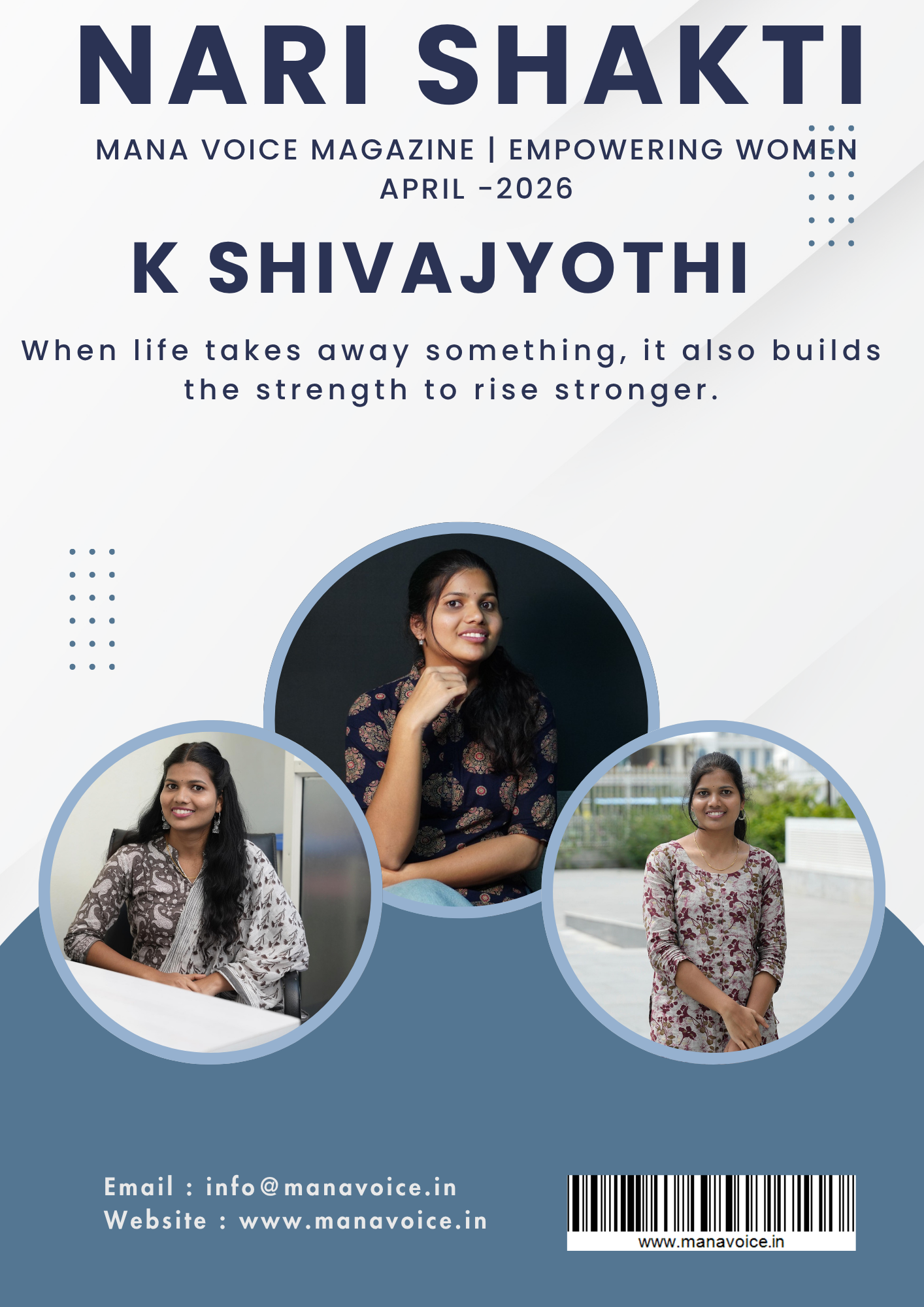 Nari Shakti – Success Story: K. Shivajyothi | From Loss to Finding Her Voice in Media | Nari Shakti - Empowering Women