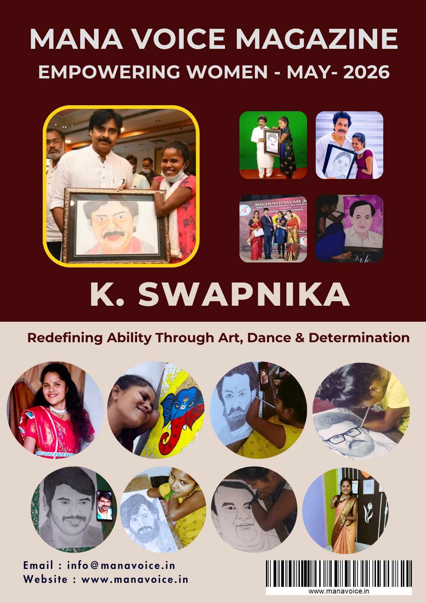 Nari Shakti – Success Story: K. Swapnika | Redefining Ability Through Art, Dance & Determination  | Nari Shakti - Empowering Women