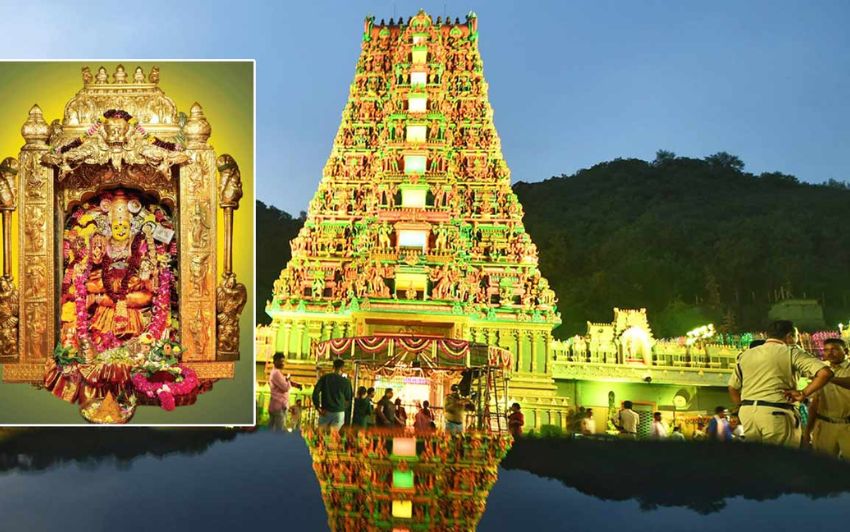 Kanakadurga Temple: Navaratri 2025 Begins – Bala Tripurasundari First Darshan
