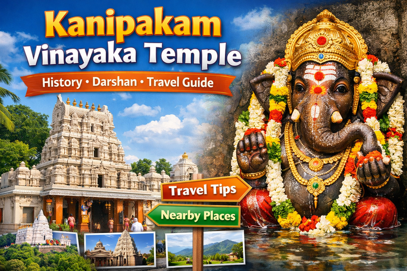 Kanipakam Vinayaka Temple Guide: History, Darshan, Travel & Nearby Places