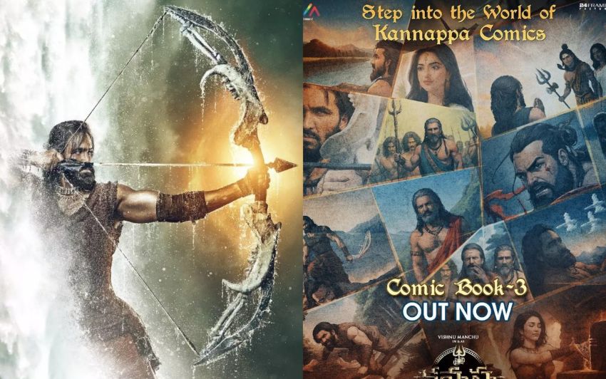 Kannappa: Manchu Vishnu’s ‘Kannappa’ Comic Book Final Chapter Concept Video Released