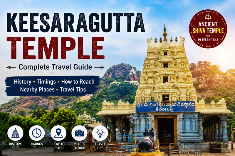Keesaragutta Temple – Complete Travel Guide, History & Visitor Information