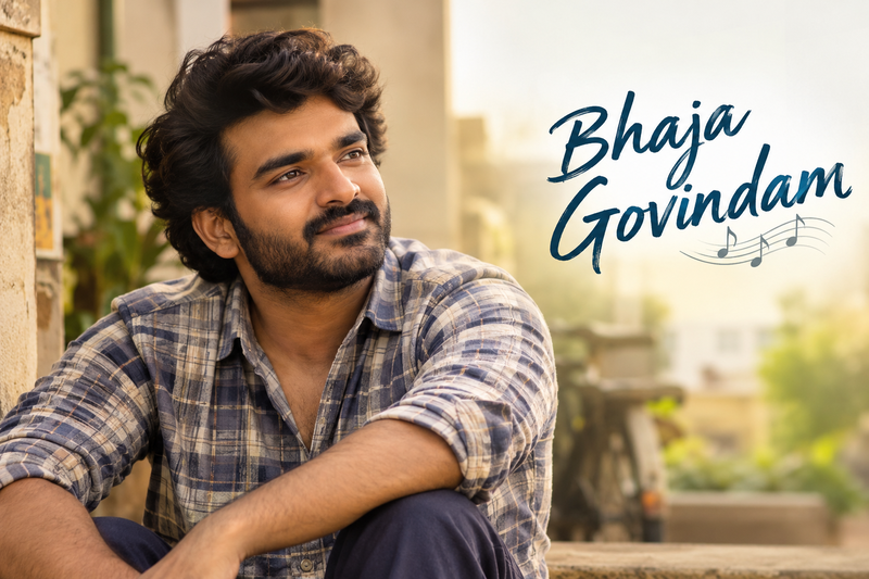 Kiran Abbavaram’s Reality Releases Soulful First Single Bhaja Govindam