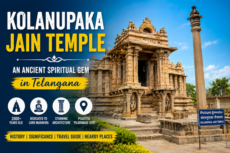 Kolanupaka Jain Temple – Ancient Spiritual Heritage Near Hyderabad