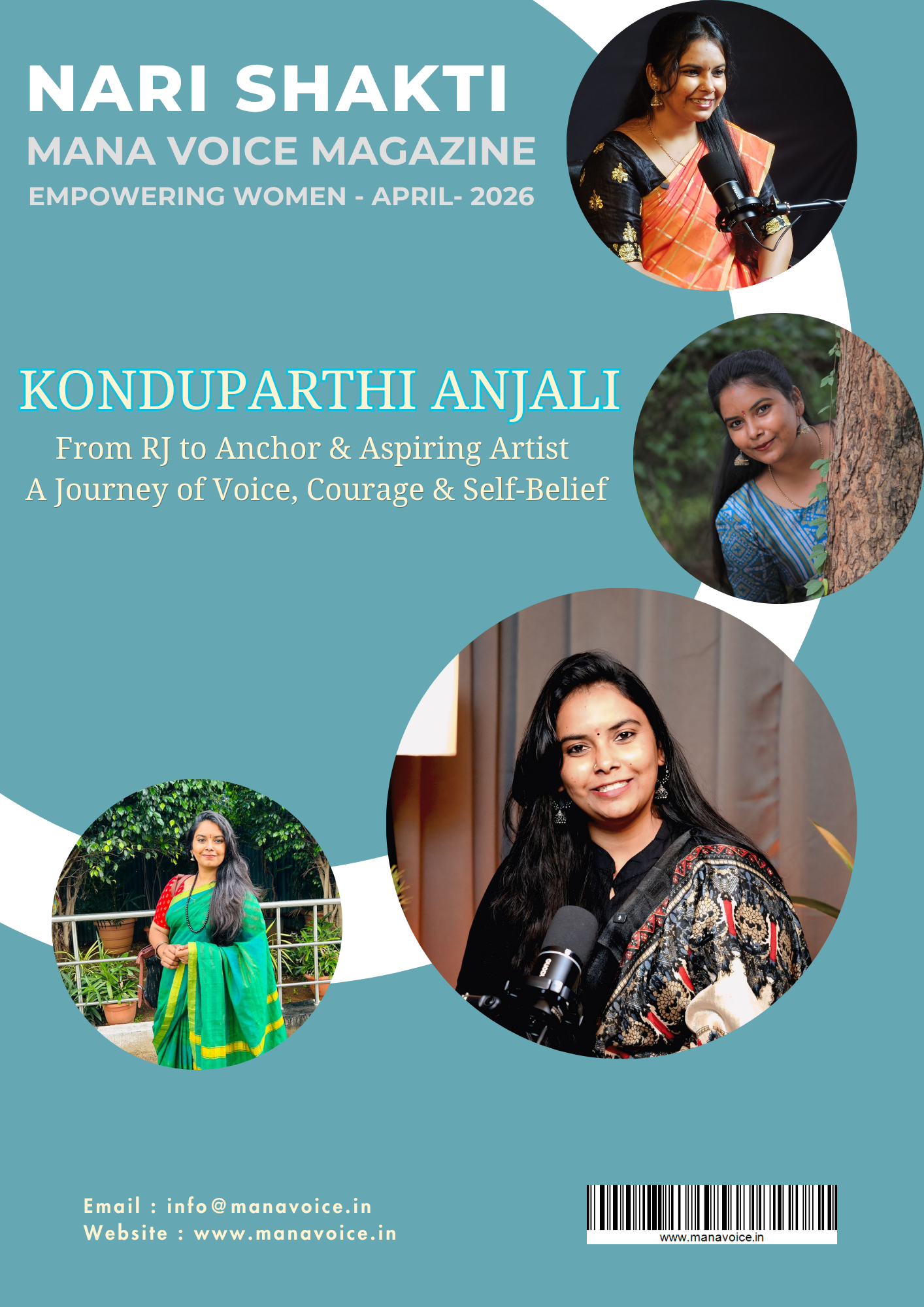 Nari Shakti – Success Story: Konduparthi Anjali | From RJ to Anchor & Aspiring Artist – A Journey of Voice, Courage & Self-Belief | Nari Shakti - Empowering Women