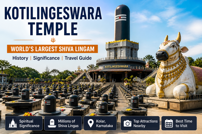 Kotilingeswara Temple Guide – World’s Largest Shiva Lingam & Pilgrimage
