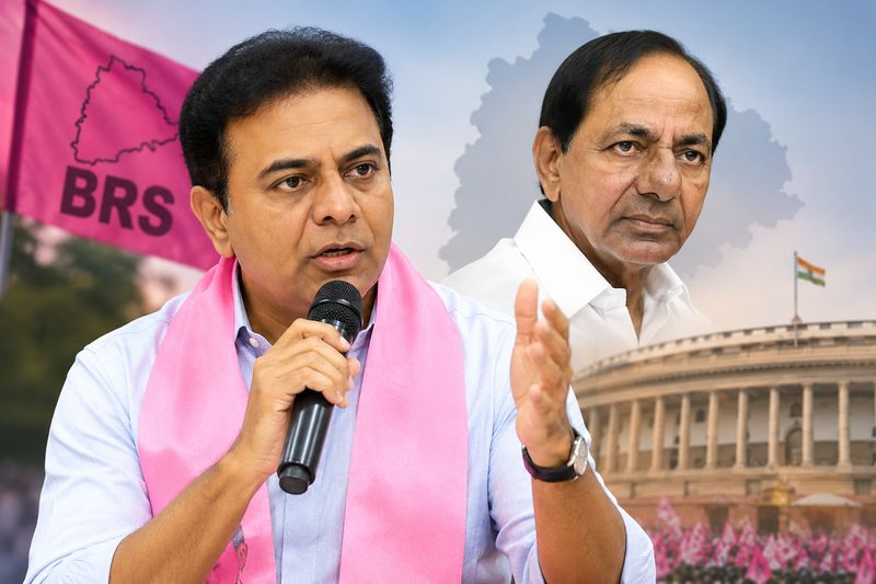 KTR Predicts KCR’s Return to Telangana and National Politics