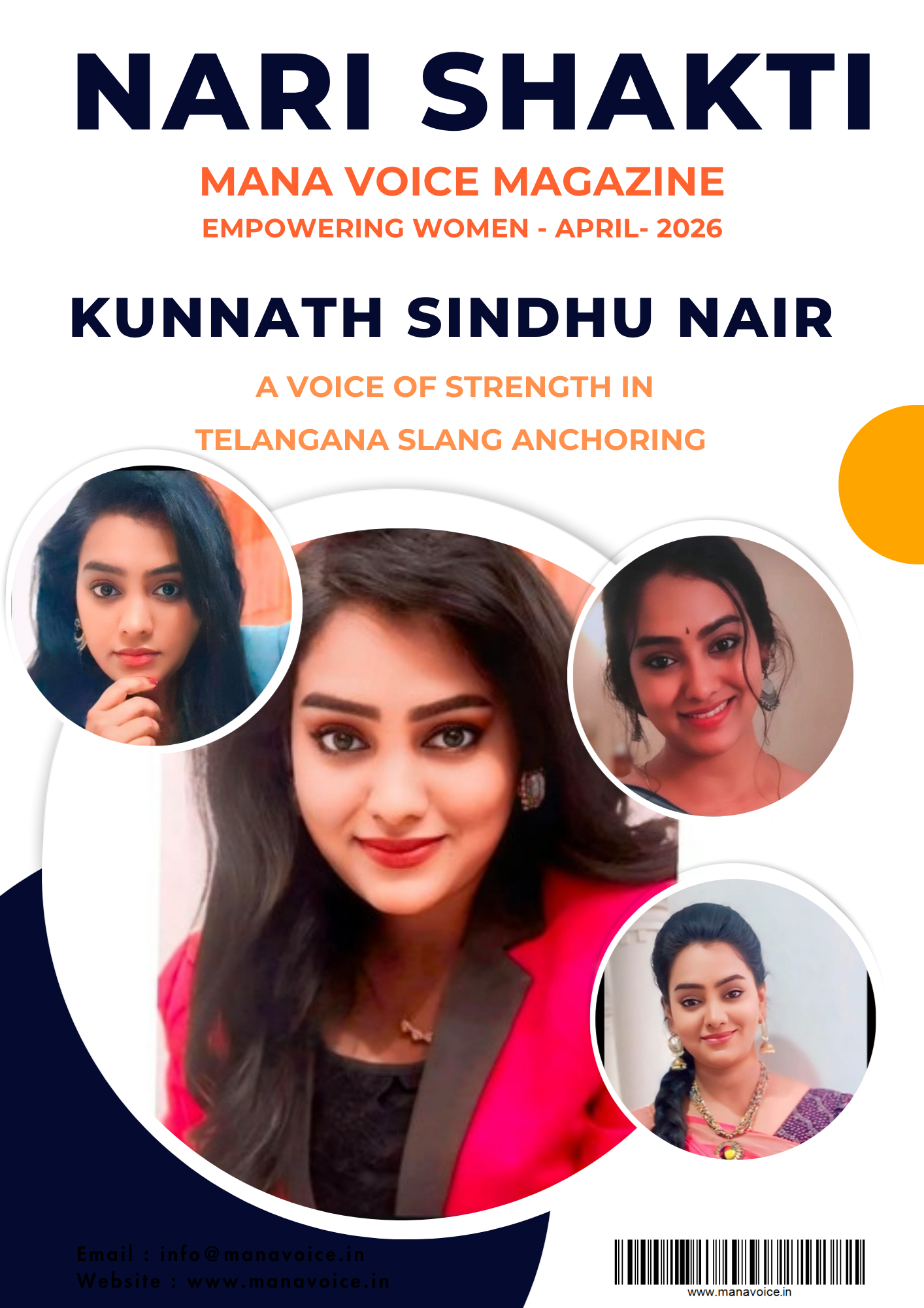 Nari Shakti – Success Story: Kunnath Sindhu Nair | A Voice of Strength in Telangana Slang Anchoring | Nari Shakti - Empowering Women