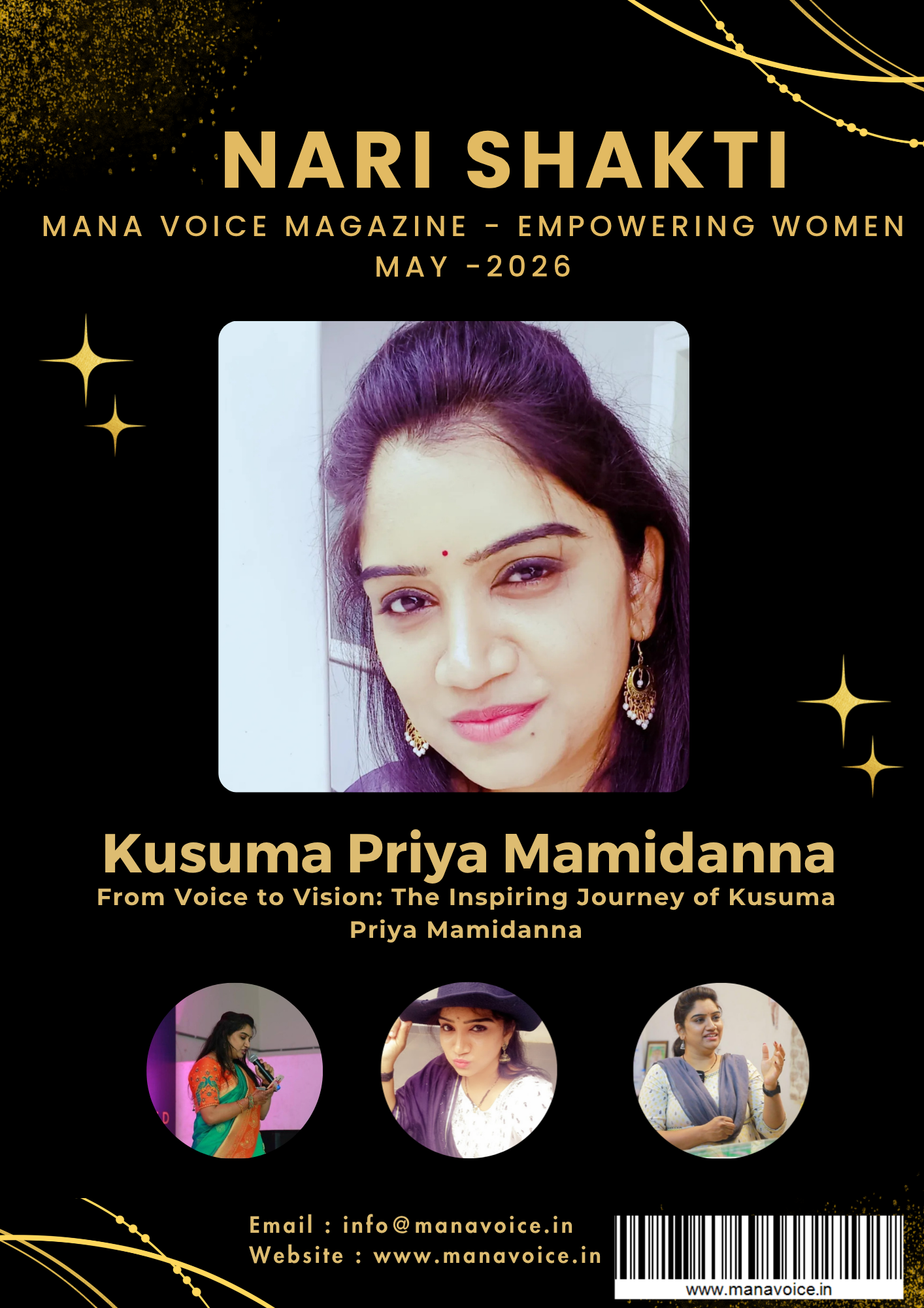 From Voice to Vision: The Inspiring Journey of Kusuma Priya Mamidanna | | Nari Shakti - Empowering Women