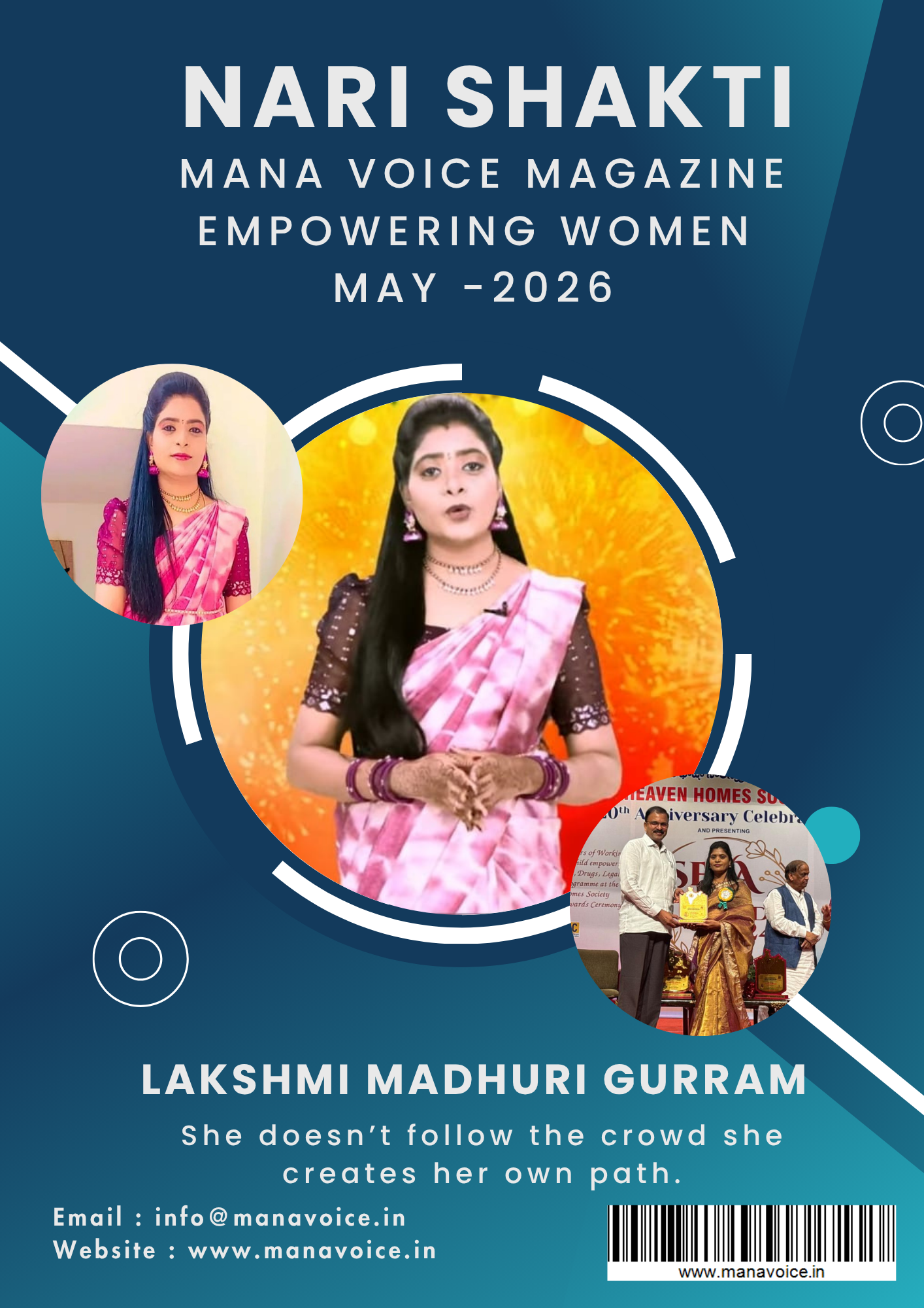 Nari Shakti – Success Story: Lakshmi Madhuri Gurram | A Fearless Voice in Telugu Media  | Nari Shakti - Empowering Women