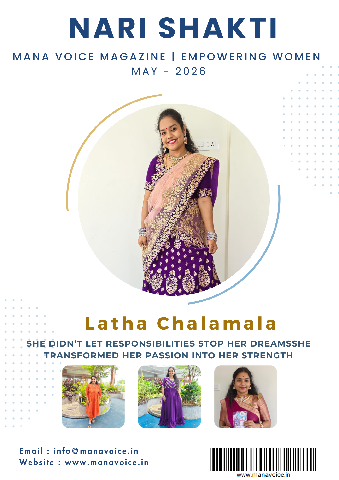 Nari Shakti – Success Story: Latha Chalamala | From Homemaker to Inspiring Content Creator  | Nari Shakti - Empowering Women