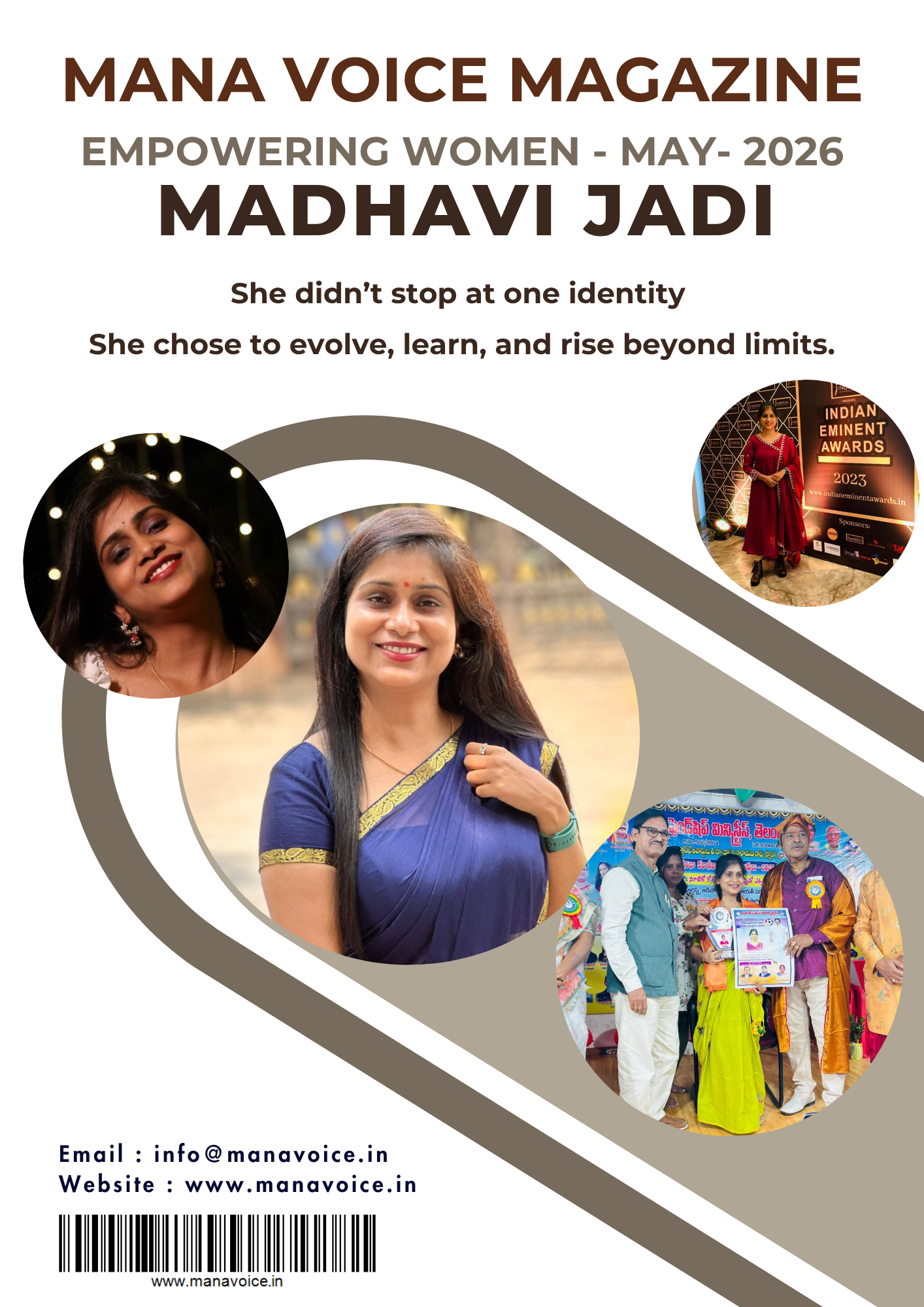 Nari Shakti – Success Story: Madhavi Jadi | From Newsroom Voice to a Vision in Law  | Nari Shakti - Empowering Women