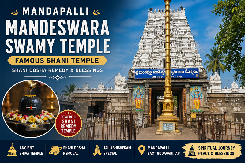 Mandapalli Mandeswara Swamy Temple – Powerful Shani Temple Guide & Travel Tips