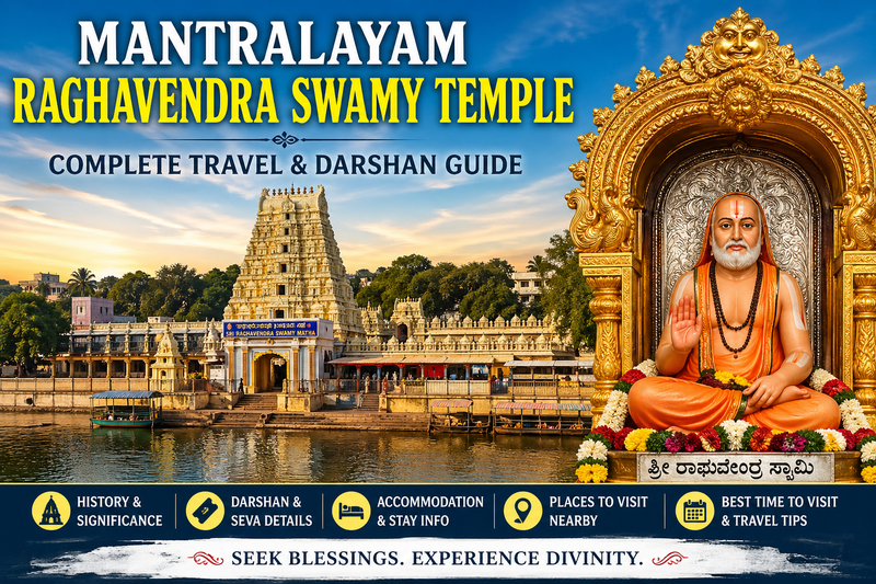 Mantralayam Raghavendra Swamy Temple – Complete Travel & Darshan Guide