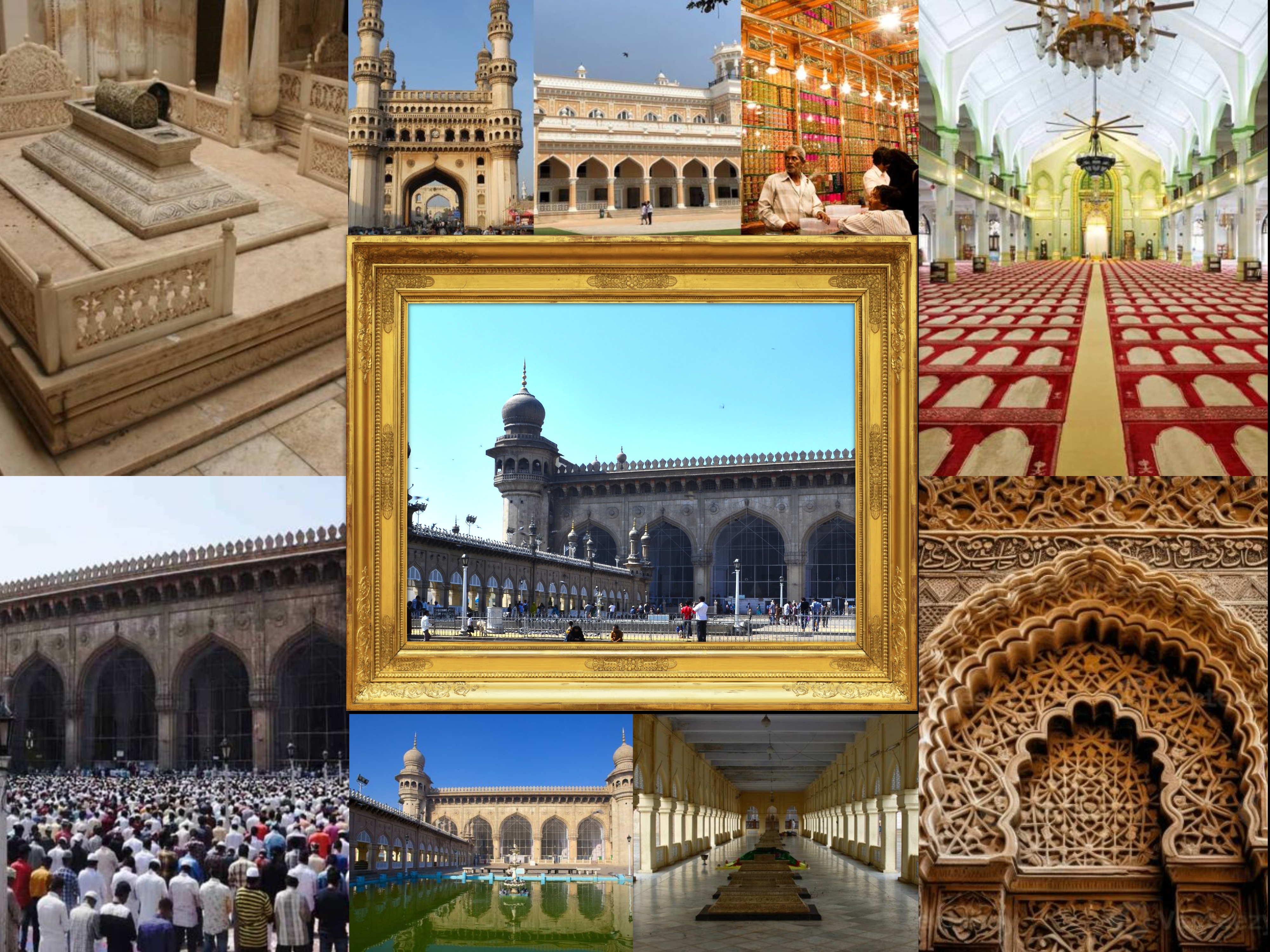 Mecca Masjid – One of the Largest Mosques in India