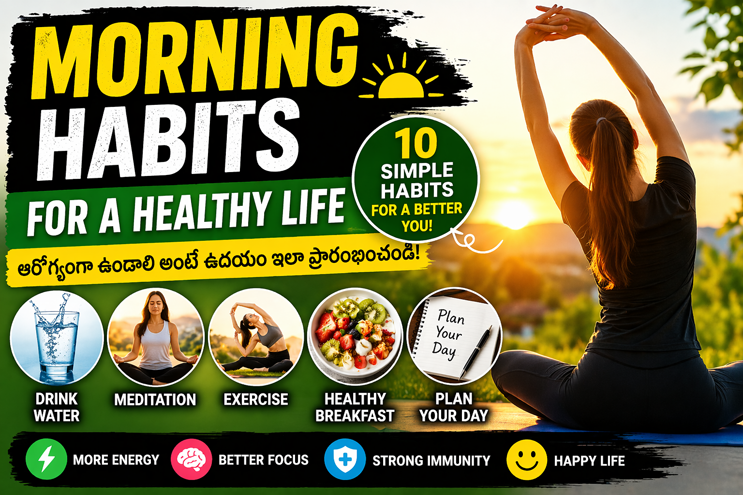 Morning Habits for a Healthy Life | Healthy Morning Routine Tips (2026 Guide)