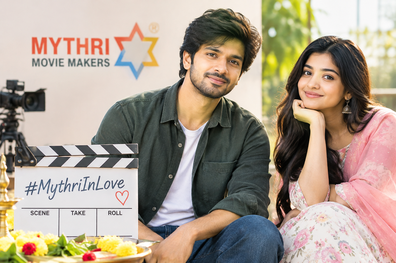 Mythri Movie Makers Announces New Rom-Com With Medha Meka